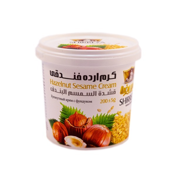 كرم ارده فندق شيررضا-200گرم