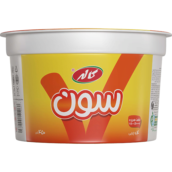 ماست همزده پرچرب سون كاله سون-450گرم