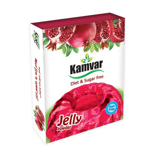 پودر ژله رژيمي انار كامور-36گرم