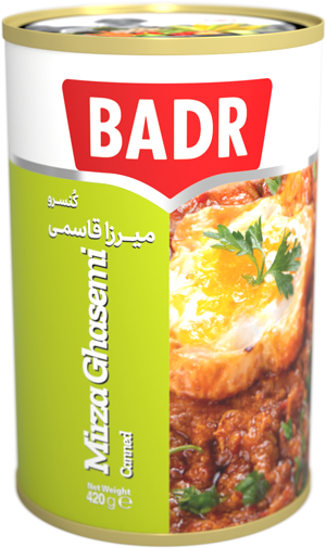 کنسرو میرزا قاسمی بدر-430گرم