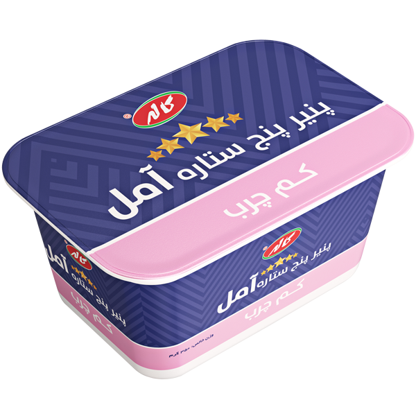 پنیر پنج ستاره آمل کم چرب کاله 350گ