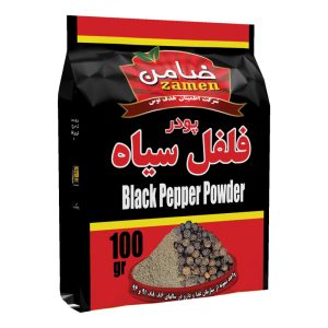 پودر فلفل سیاه ضامن-100گرم