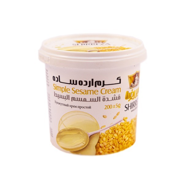 کرم ارده کنجد شیررضا-200گرم