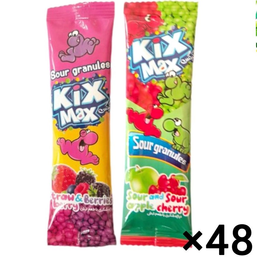 ترشک توپی میوه ای کیکس مکس - 40 گرم