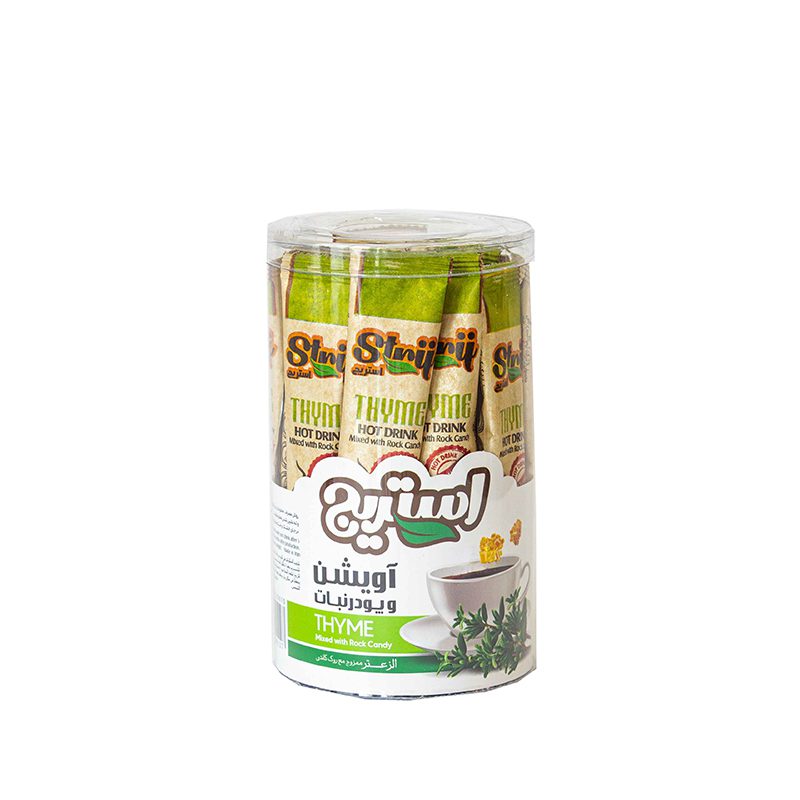 پودر نوشیدنی با طعم آویشن و پودر نبات استریج - 10 گرم
