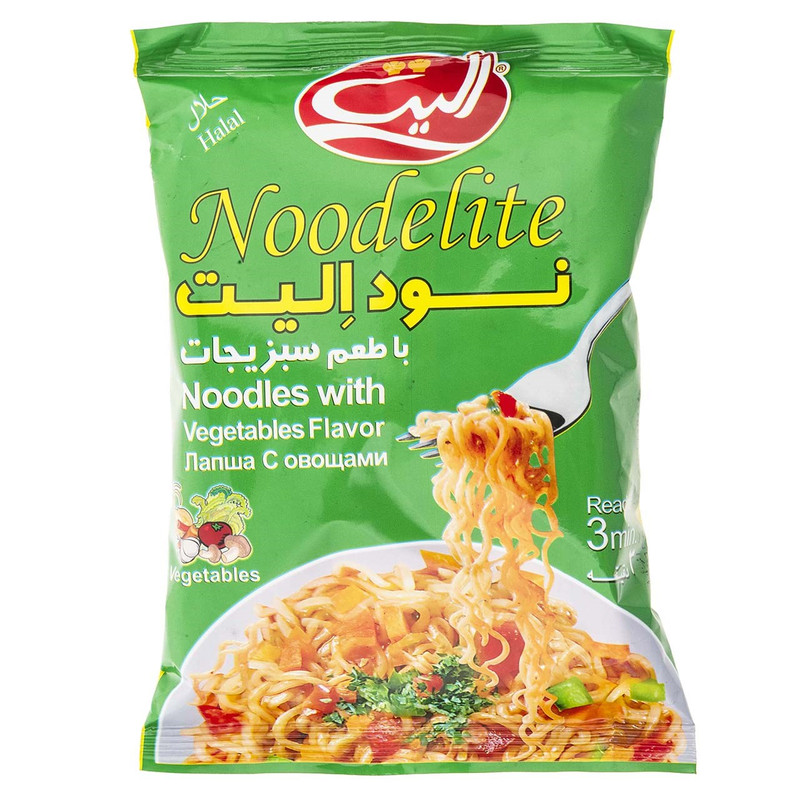 نودالیت با طعم سبزیجات-75گرم