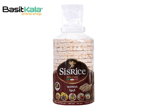 غلات حجیم شده سیس رایس با طعم کینوا -120گرم