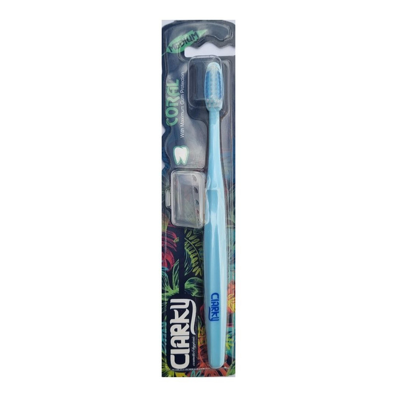 مسواک سایز مدیوم مدل coral  کلارکی