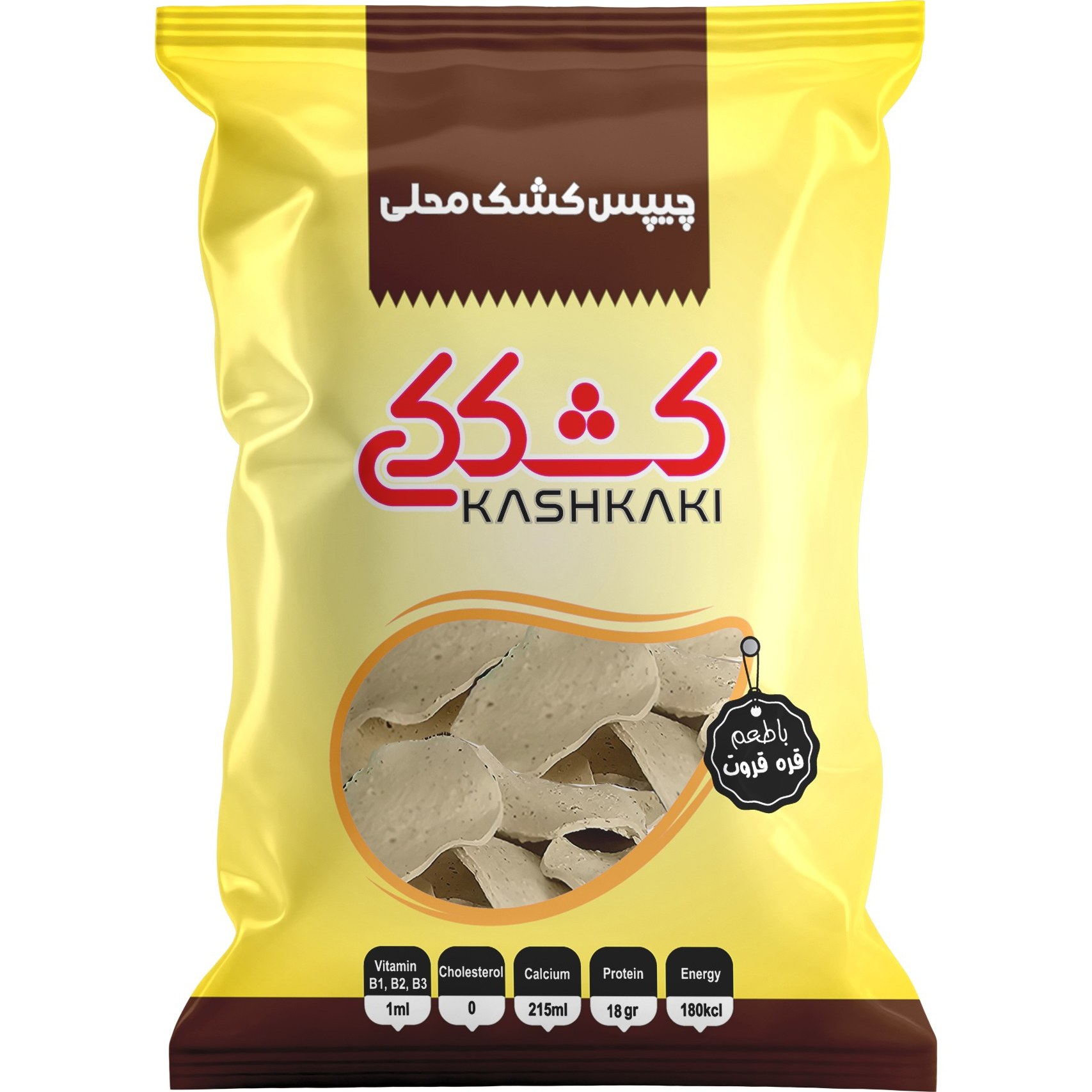 کشک خشک تنقلاتی قره قروت کشکام سمیه - 25 گرم