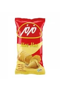 سوپر چیپس با طعم نمکی مزمز - 120 گرم