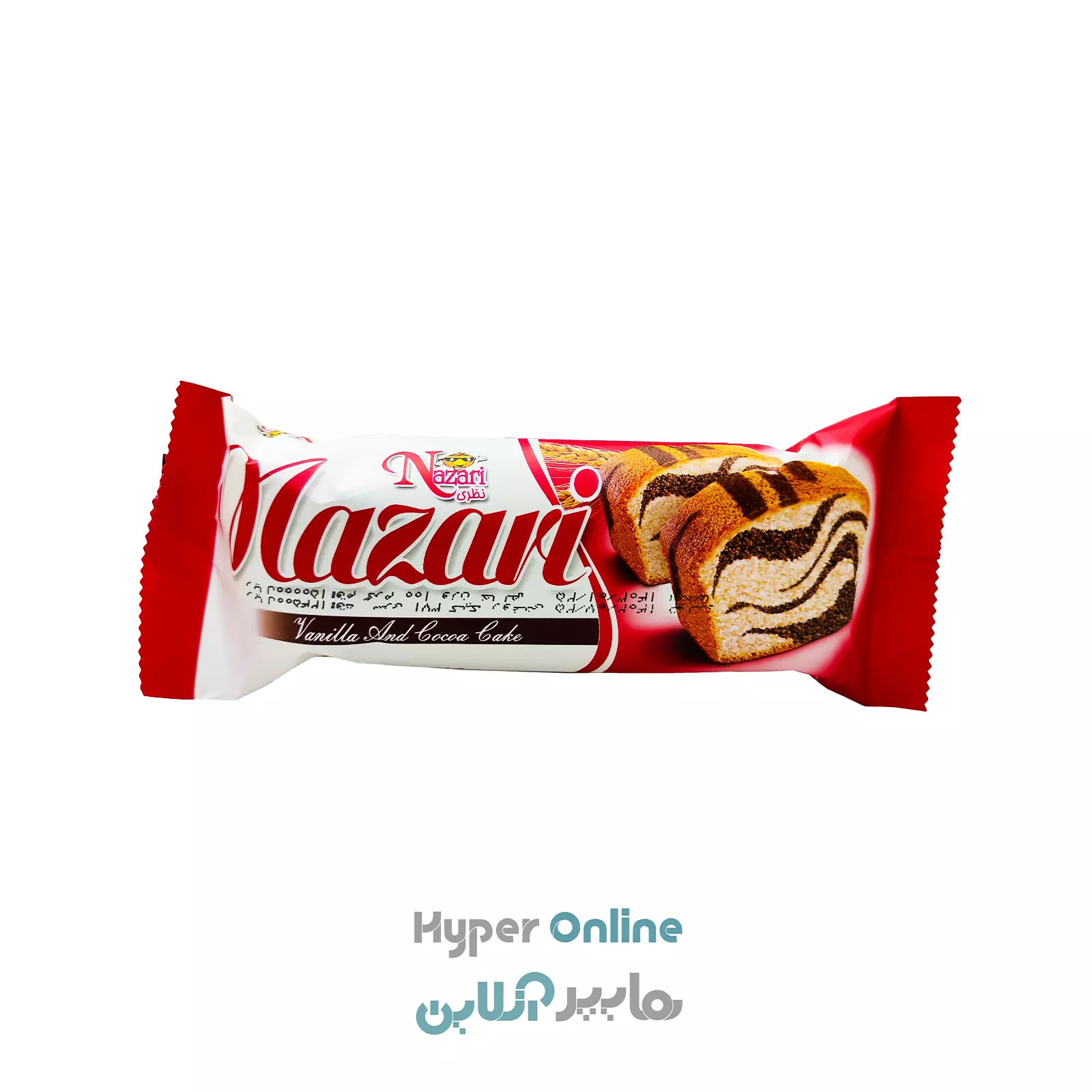 کیک صبحانه روغنی کاکائویی وانیلی رویال نظری _ 100 گرم