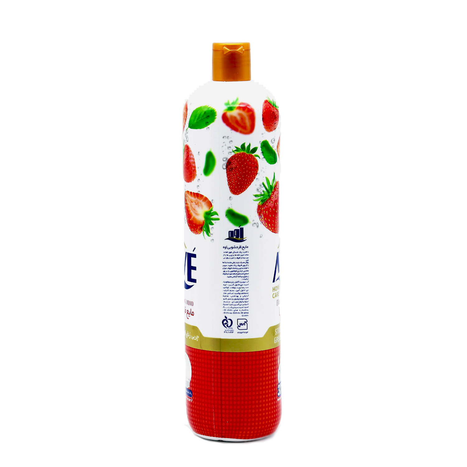 مایع ظرفشویی استوانه ای با رایحه توت فرنگی 6*1 اوه - 1000 گرم