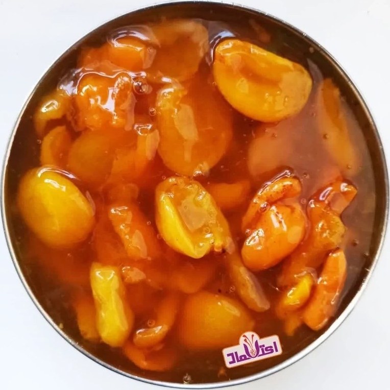 ترشک زردآلو کلاسیک شیشه نارین - 500 گرم