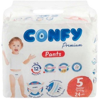 پوشک کانفی شورتی سایز5 -24عددی