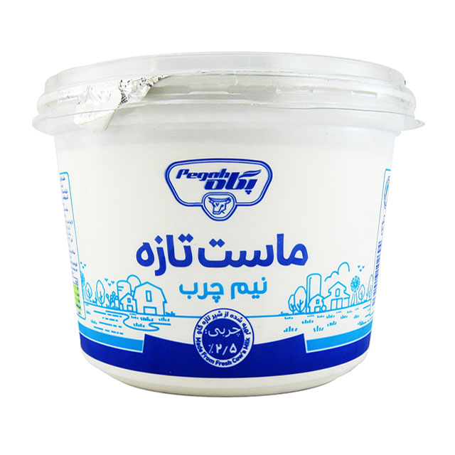 ماست سبدی پاستوریزه نیم چرب نیم پگاه-1400گرم