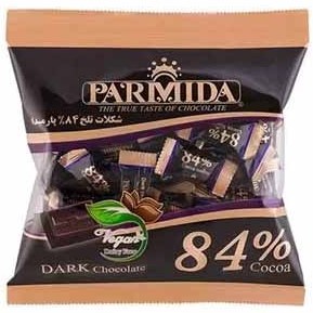 شکلات پاکتی 96% پارمیدا _ 220 گرم 