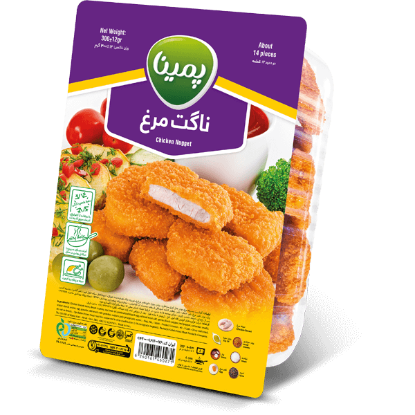 ناگت مرغ پمینا-300گرم
