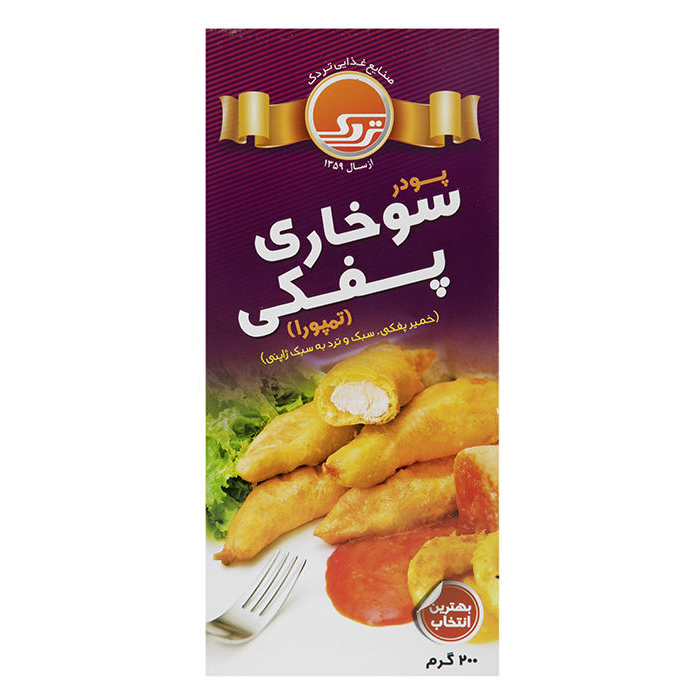 پودر سوخاری پفکی تمپورا تردک-200گرم
