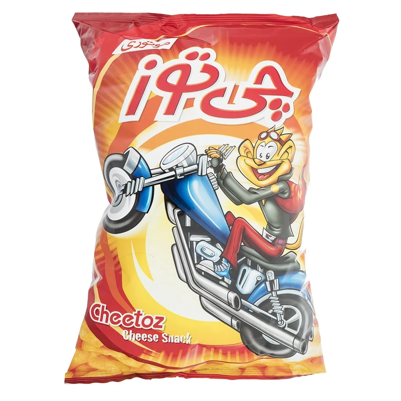 اسنک پنیری موتوری چی توز-90گرم