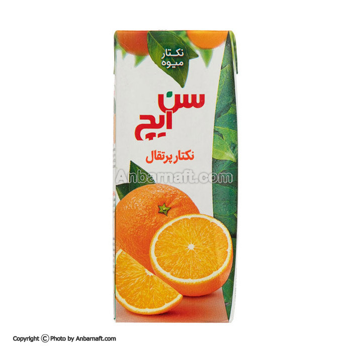 نکتار پاکتی سن ایچ با طعم پرتقال-200میلی لیتر