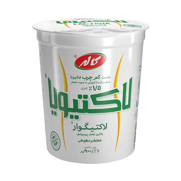 ماست لاکتیویا کم چرب کاله-900گرم