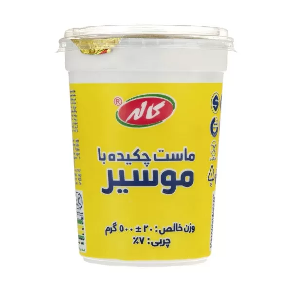 ماست چکیده با موسیر کاله-500گرم