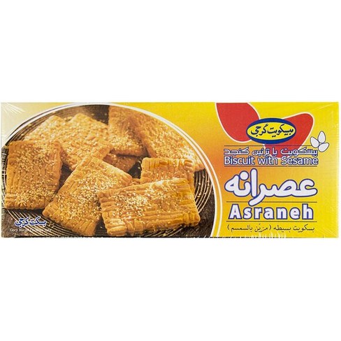 بیسکوییت عصرانه کنجدی گرجی-720گرم
