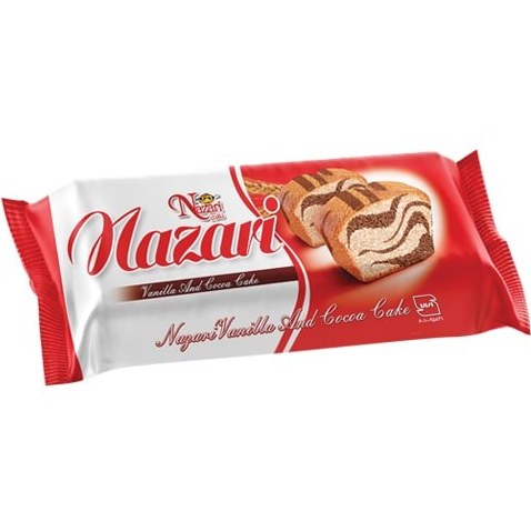 کیک روغنی وانیلی نظری-100گرم (کیک خانگی)