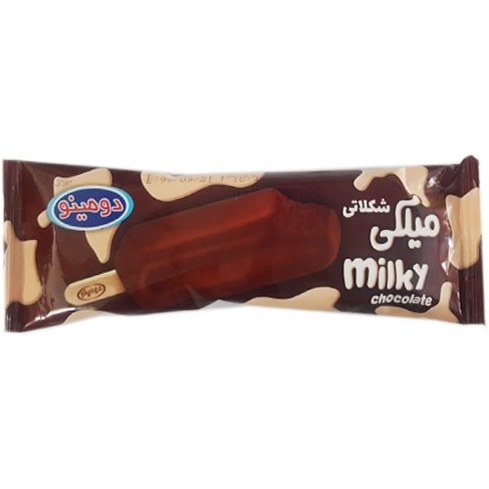 بستنی  میلکی شکلاتی دومینو-65گرم