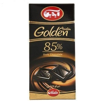 شکلات تابلت تلخ85%آیدین-100گرم