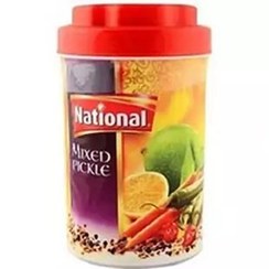 ترشی انبه مخلوط در روغن نشنال-1000گرم