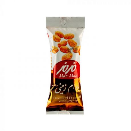 مغز بادام زمینی برشته مزمز-35گرم