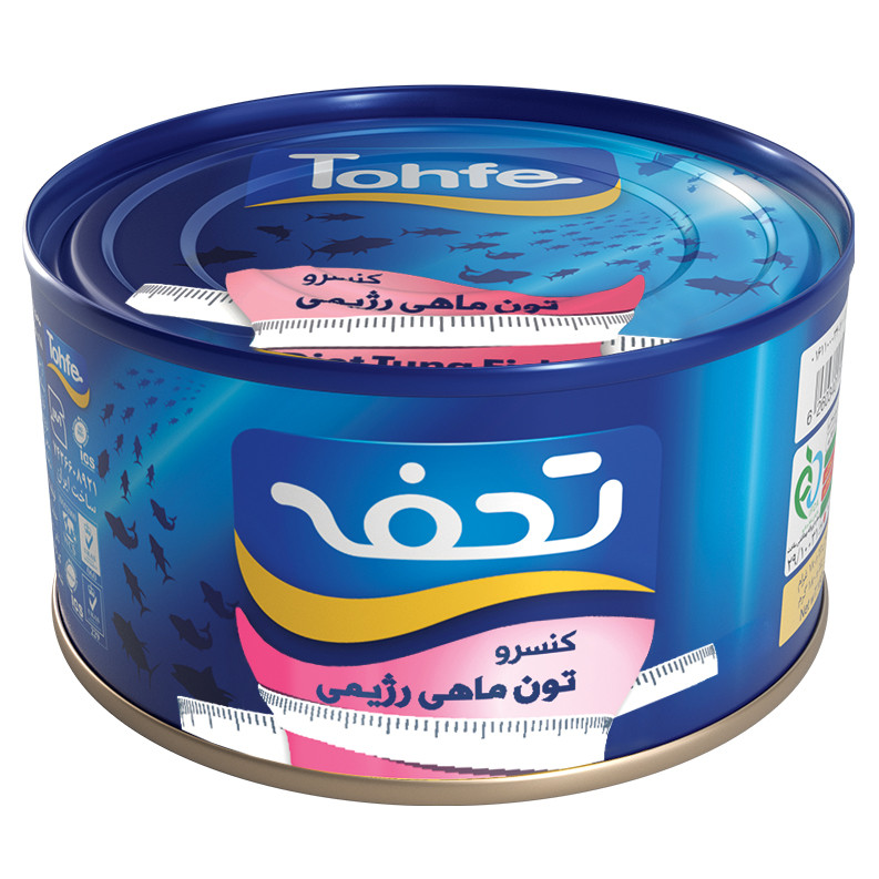 کنسرو تن ماهی رژیمی تحفه-180گرم