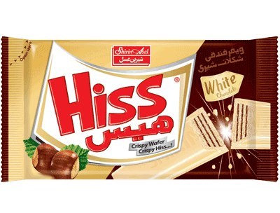 شکلات بیتر با مغزی ویفر هیس شیرین عسل-40گرم