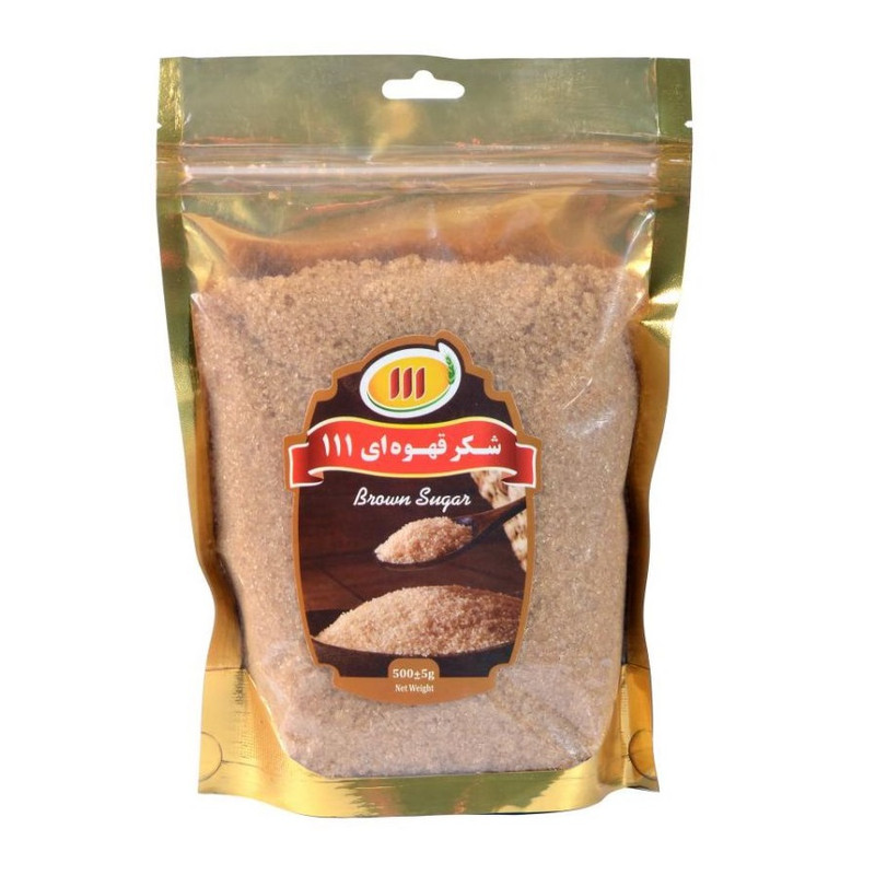 شکرقهوه ای111-500گرم