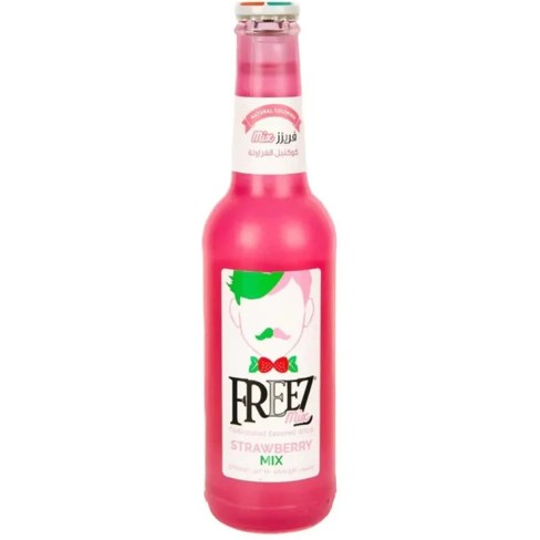 آبمیوه فریز با طعم توت فرنگی-275میل