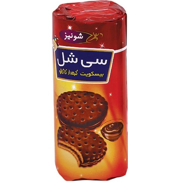بیسکوییت سی شل شکلاتی کلاسیک شونیز _ 210 گرم 